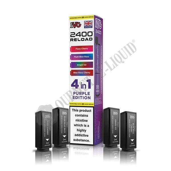 IVG 2400 Reload 4-in-1 Flavour Pre-filled Pods