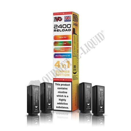 IVG 2400 Reload 4-in-1 Flavour Pre-filled Pods