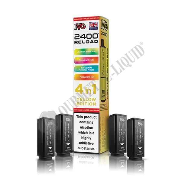 IVG 2400 Reload 4-in-1 Flavour Pre-filled Pods