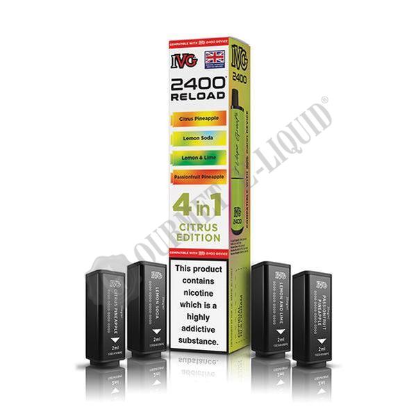 IVG 2400 Reload 4-in-1 Flavour Pre-filled Pods