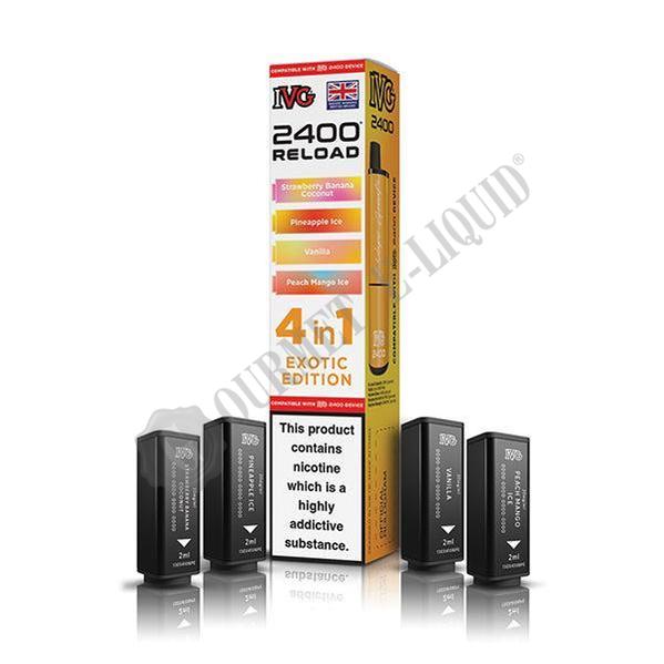 IVG 2400 Reload 4-in-1 Flavour Pre-filled Pods