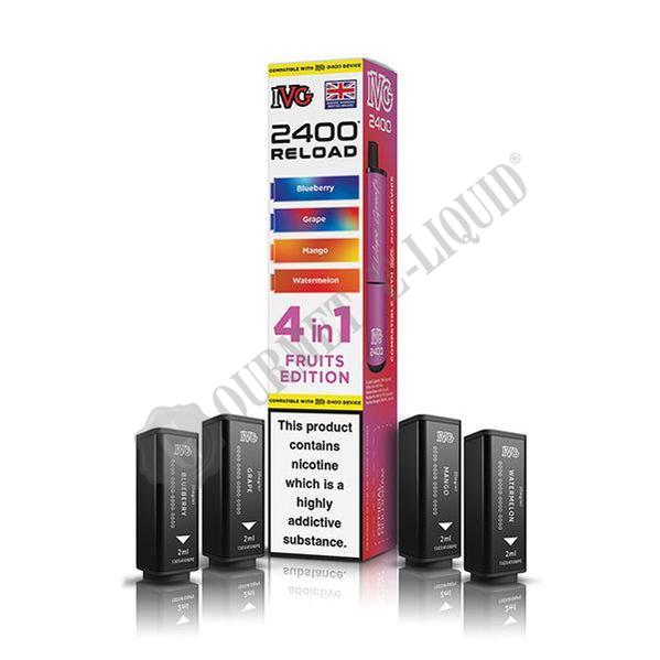 IVG 2400 Reload 4-in-1 Flavour Pre-filled Pods