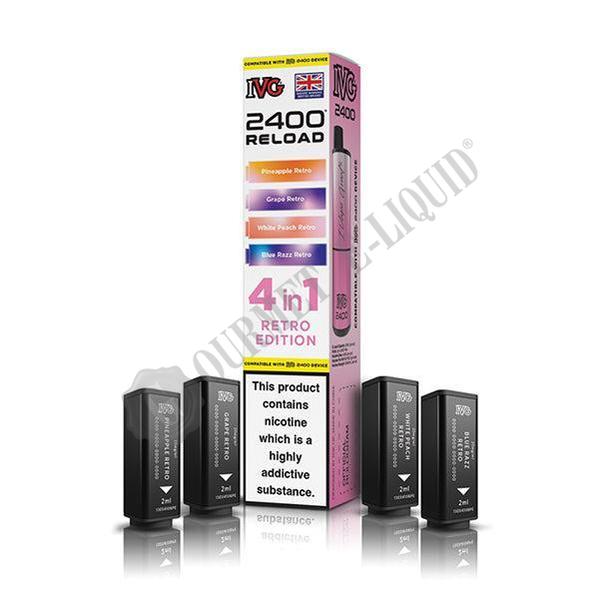 IVG 2400 Reload 4-in-1 Flavour Pre-filled Pods