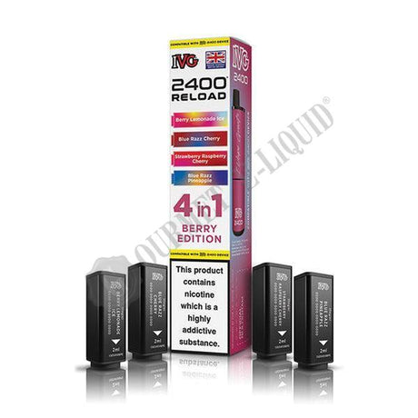 IVG 2400 Reload 4-in-1 Flavour Pre-filled Pods