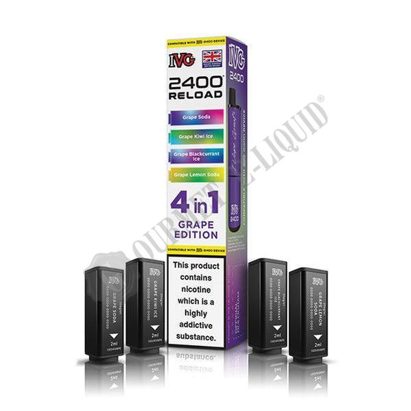 IVG 2400 Reload 4-in-1 Flavour Pre-filled Pods