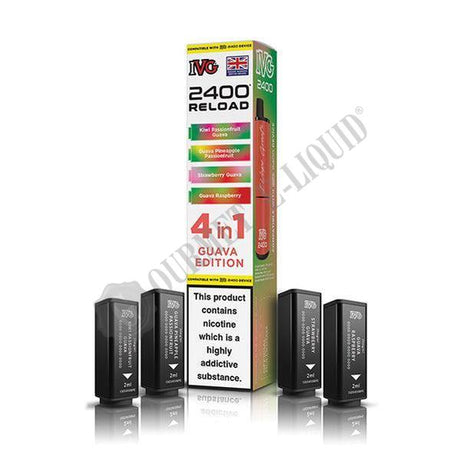IVG 2400 Reload 4-in-1 Flavour Pre-filled Pods