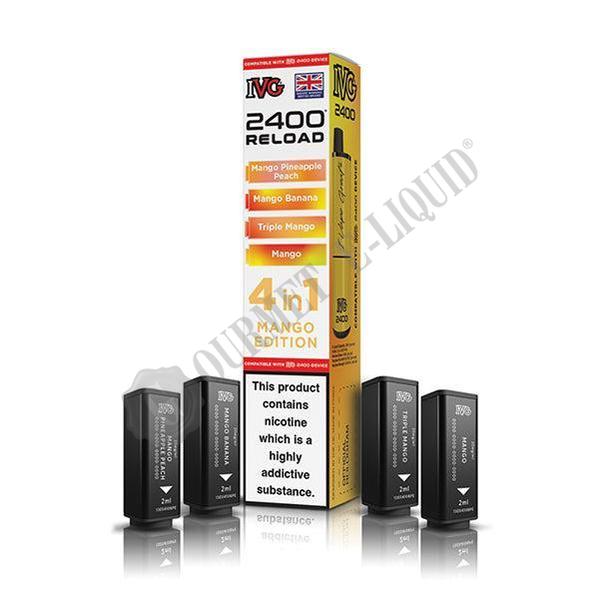 IVG 2400 Reload 4-in-1 Flavour Pre-filled Pods