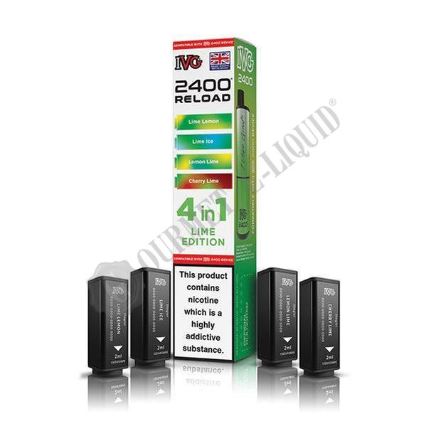 IVG 2400 Reload 4-in-1 Flavour Pre-filled Pods