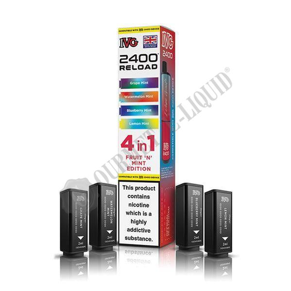 IVG 2400 Reload 4-in-1 Flavour Pre-filled Pods