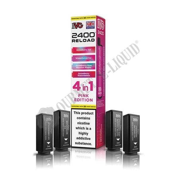 IVG 2400 Reload 4-in-1 Flavour Pre-filled Pods