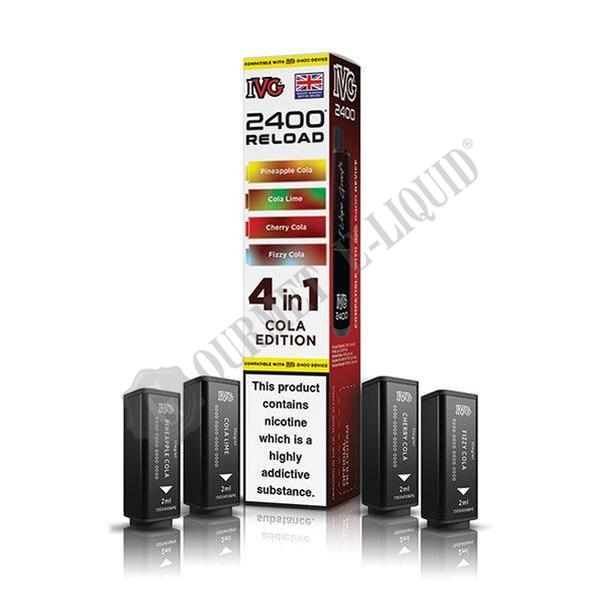 IVG 2400 Reload 4-in-1 Flavour Pre-filled Pods
