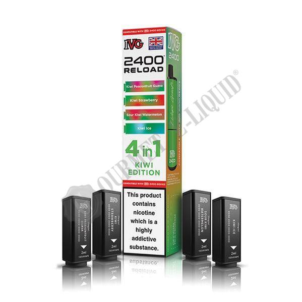 IVG 2400 Reload 4-in-1 Flavour Pre-filled Pods