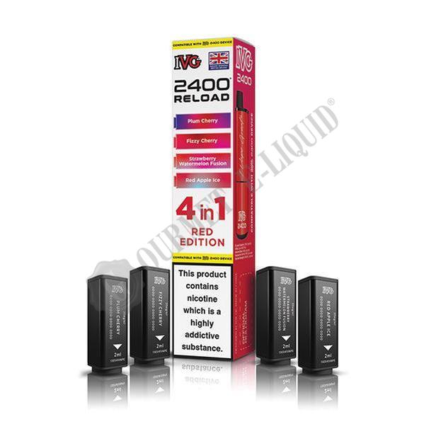 IVG 2400 Reload 4-in-1 Flavour Pre-filled Pods