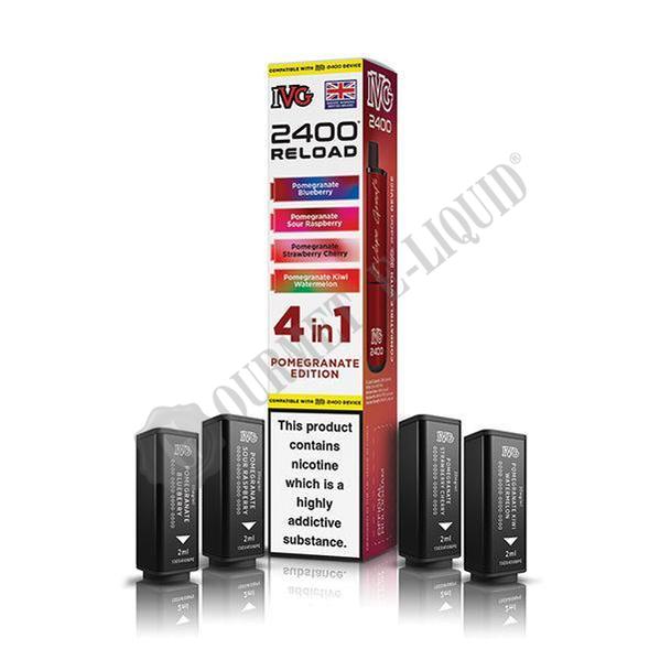 IVG 2400 Reload 4-in-1 Flavour Pre-filled Pods