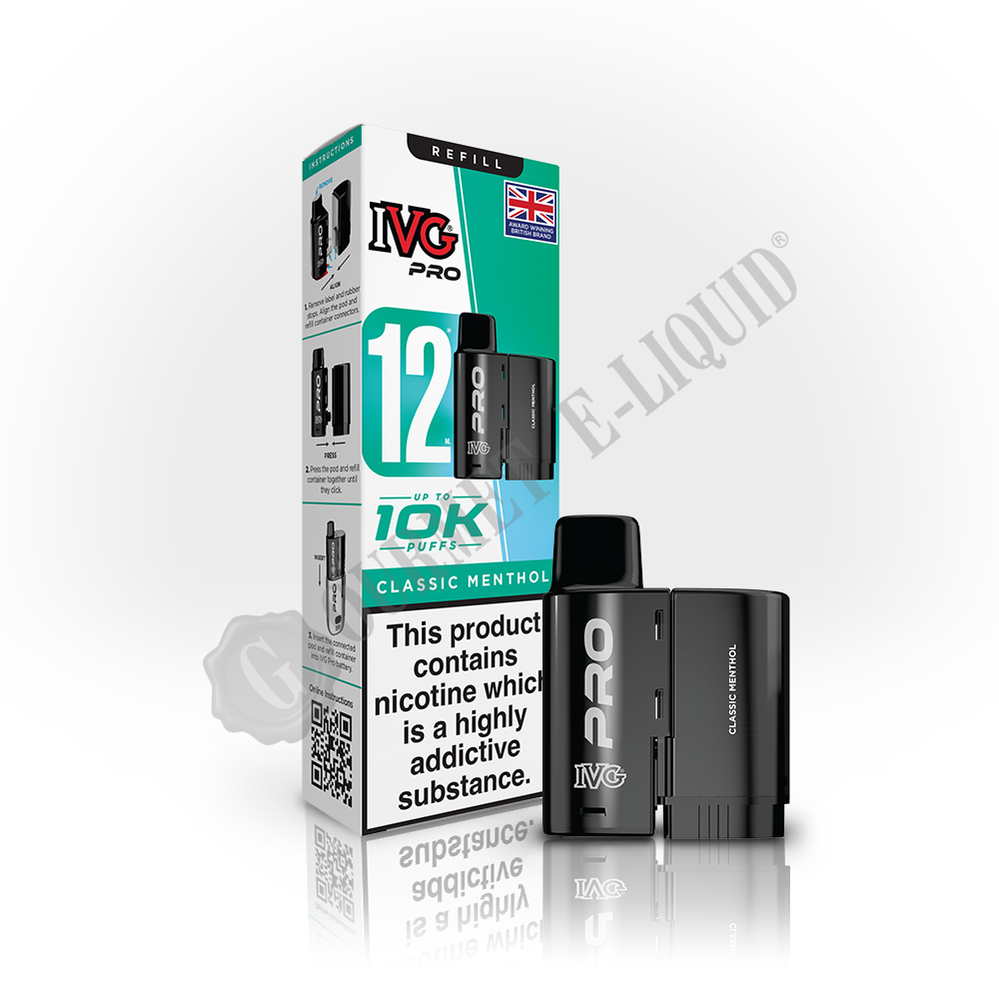 IVG Pro 12 Pre-Filled Replacement Pods