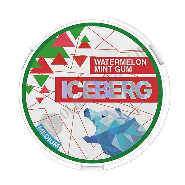 Iceberg Watermelon Mint Gum Nicotine Pouches