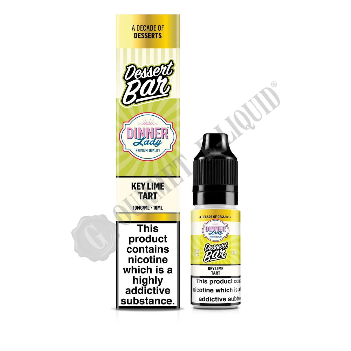 Keylime Tart by Dinner Lady Dessert Bar Nic Salts