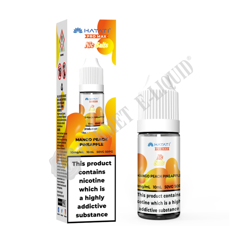 Mango Peach Pineapple by Hayati Pro Max Nic Salts