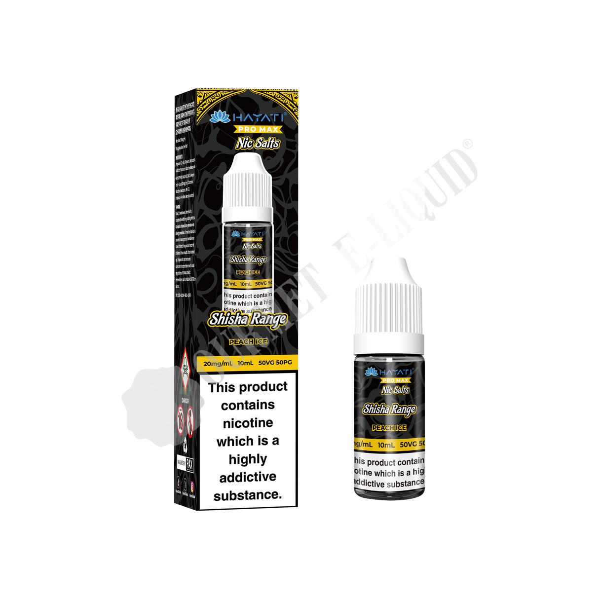 Peach Ice by Hayati Pro Max Shisha