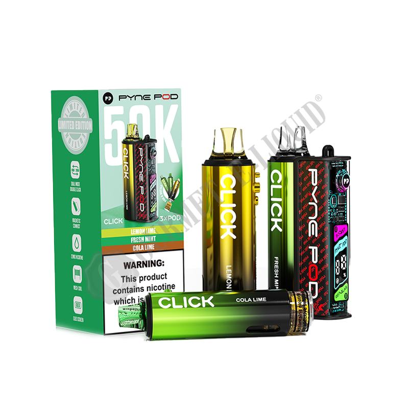 Pyne Pod Click 50K Pre-Filled Pod Kit