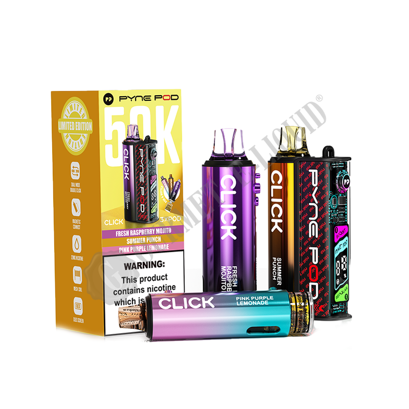 Pyne Pod Click 50K Pre-Filled Pod Kit