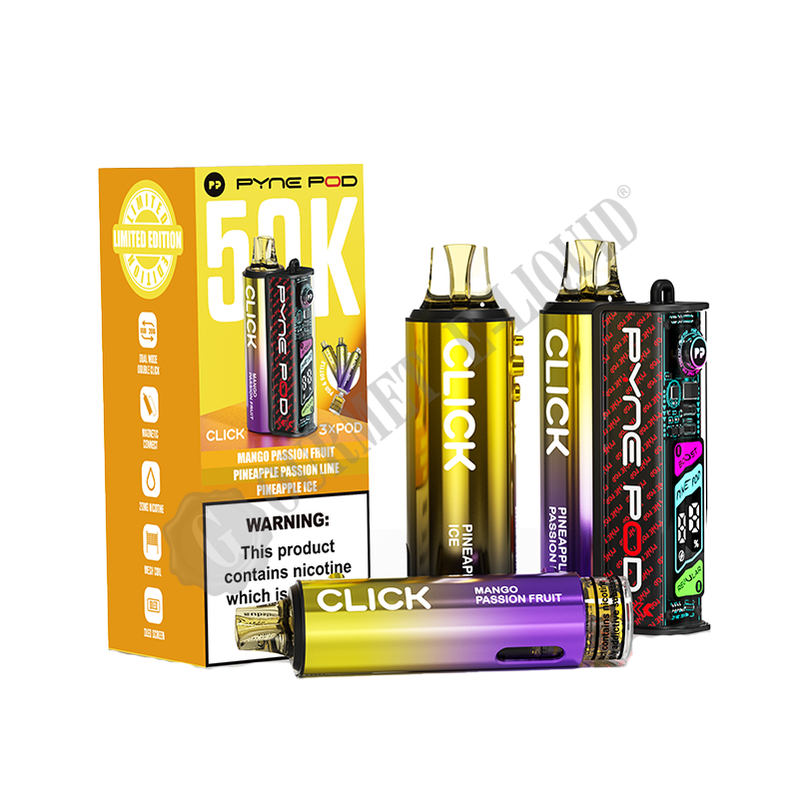 Pyne Pod Click 50K Pre-Filled Pod Kit