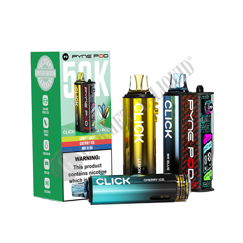 Pyne Pod Click 50K Pre-Filled Pod Kit