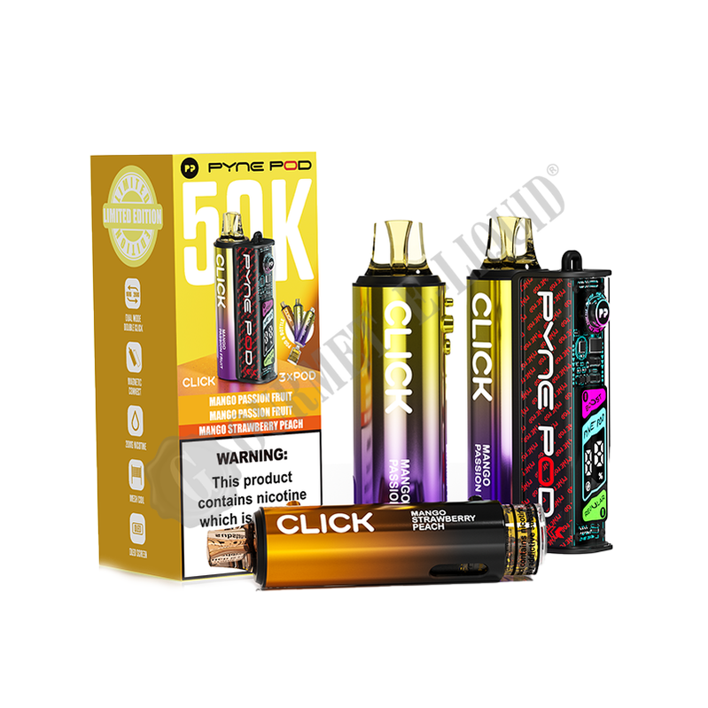 Pyne Pod Click 50K Pre-Filled Pod Kit