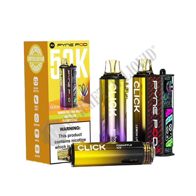 Pyne Pod Click 50K Pre-Filled Pod Kit