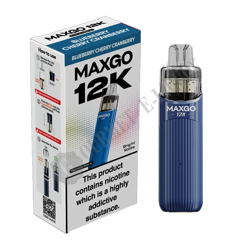 RELX MAXGO 12k Pre-Filled Pod Kit