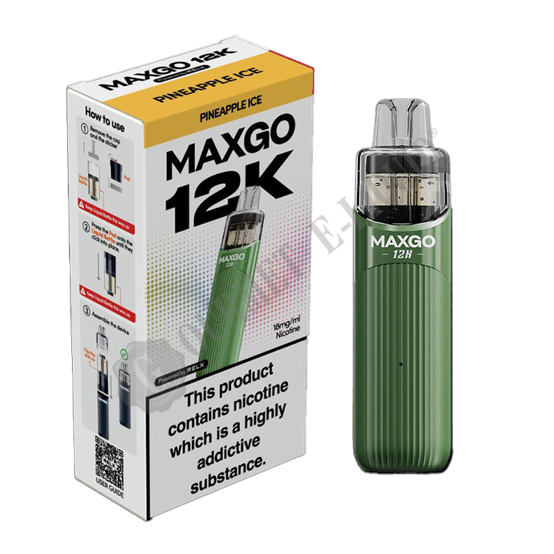RELX MAXGO 12k Pre-Filled Pod Kit
