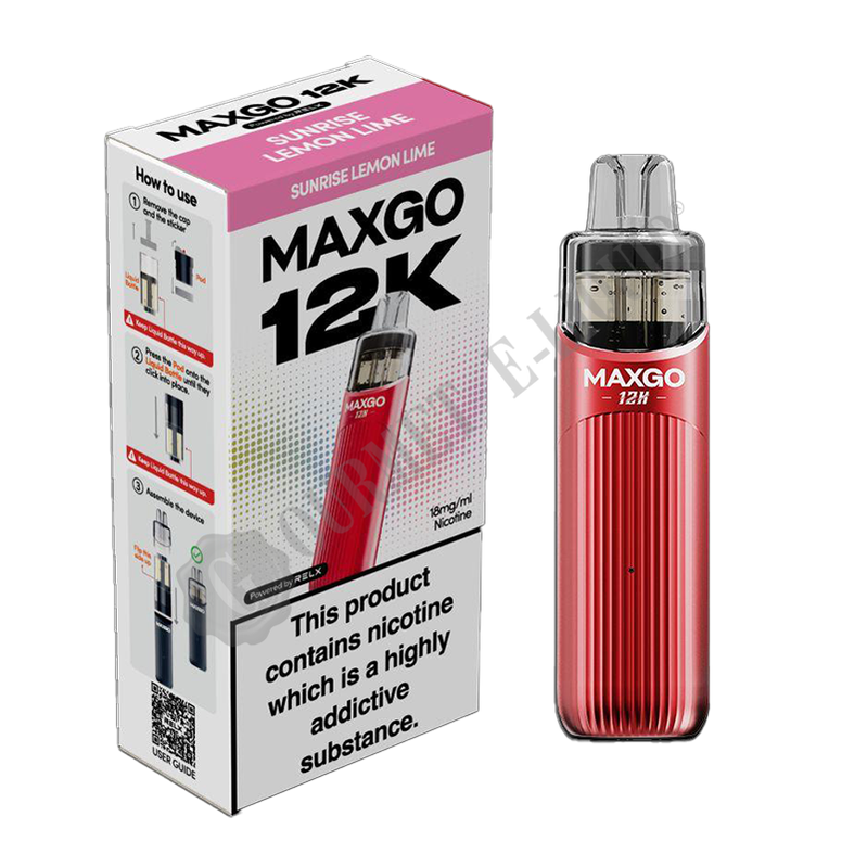 RELX MAXGO 12k Pre-Filled Pod Kit