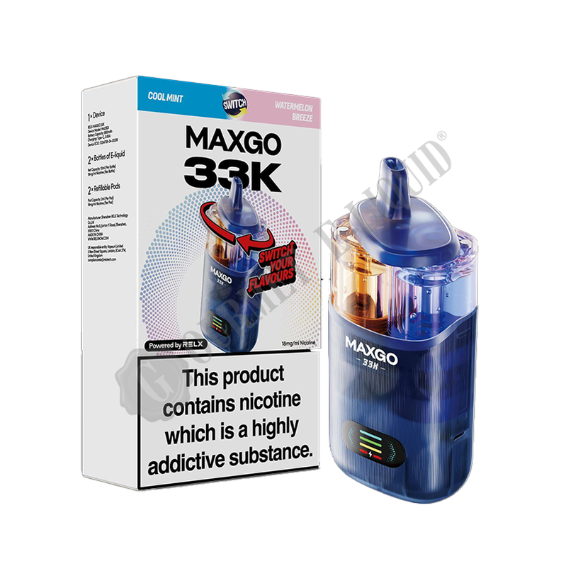 RELX MAXGO Combo 33k Pre-Filled Pod Kit