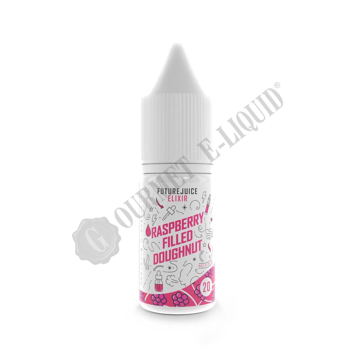 Raspberry Filled Doughnut by Future Juice Nic Salt