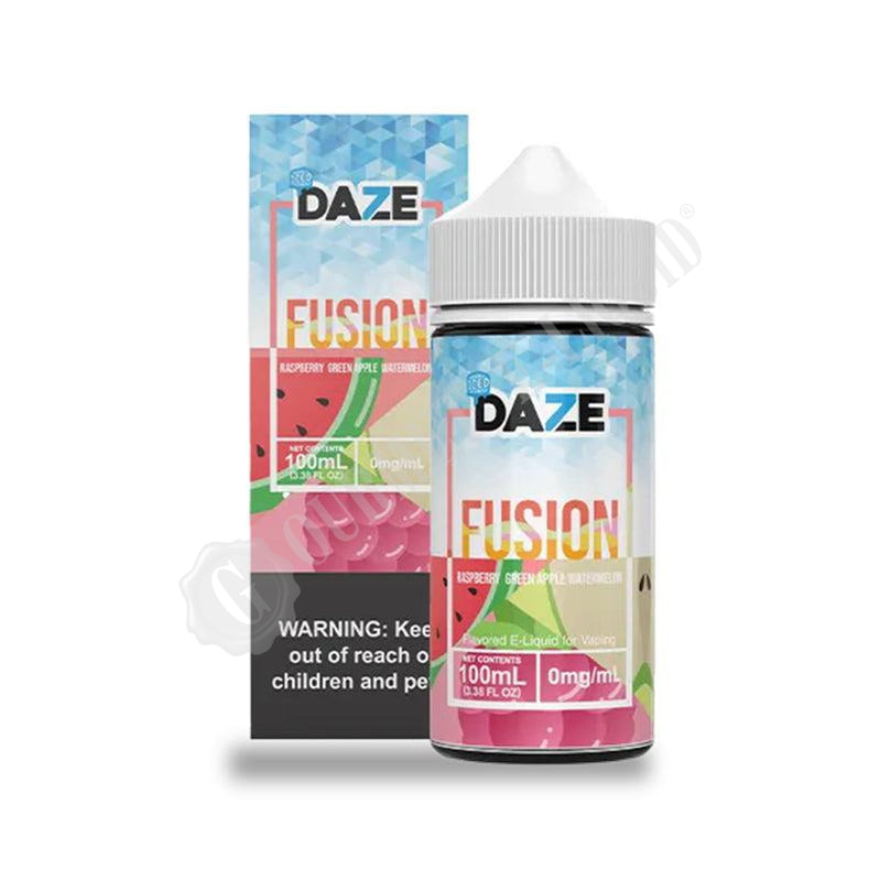 Vape Juice Salt Nic Raspberry Green Apple Watermelon By 7 Daze Fusion 100ML  Fusion Vape Juice