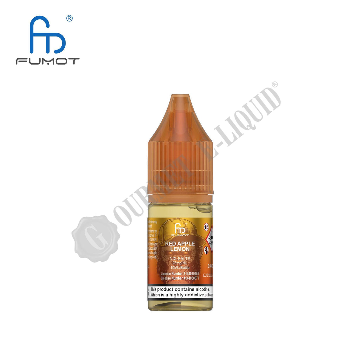 Red Apple Lemon by RandM Tornado 7000 Nic Salts