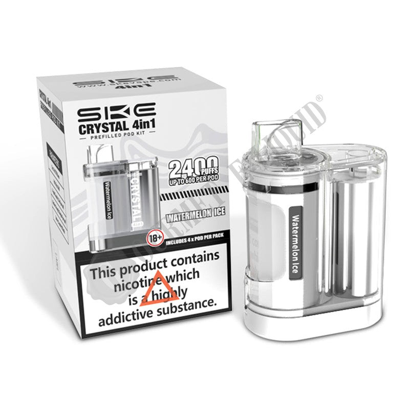 SKE Crystal 4-In-1 Prefilled Pod Disposable Vape Kit