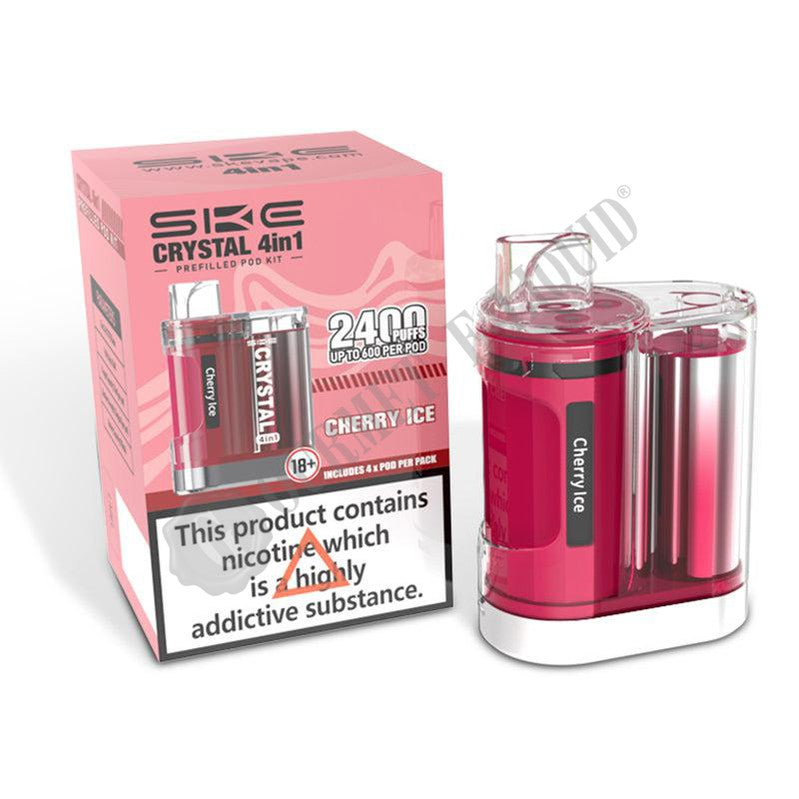 SKE Crystal 4-In-1 Prefilled Pod Vape Kit