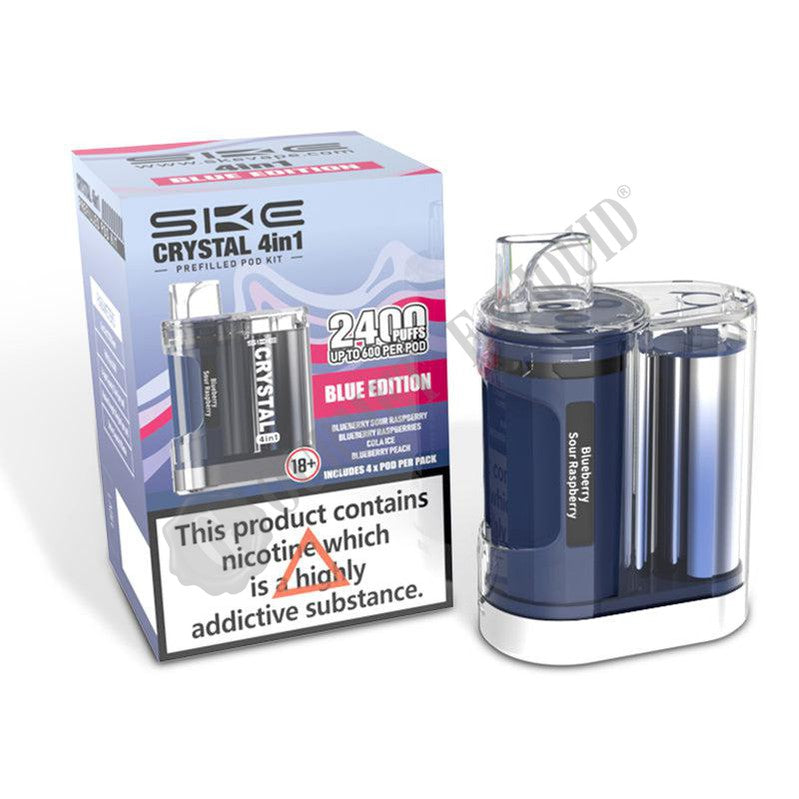 SKE Crystal 4-In-1 Prefilled Pod Vape Kit