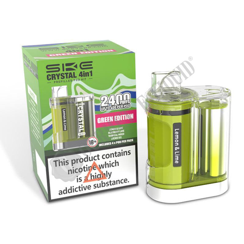 SKE Crystal 4-In-1 Prefilled Pod Vape Kit