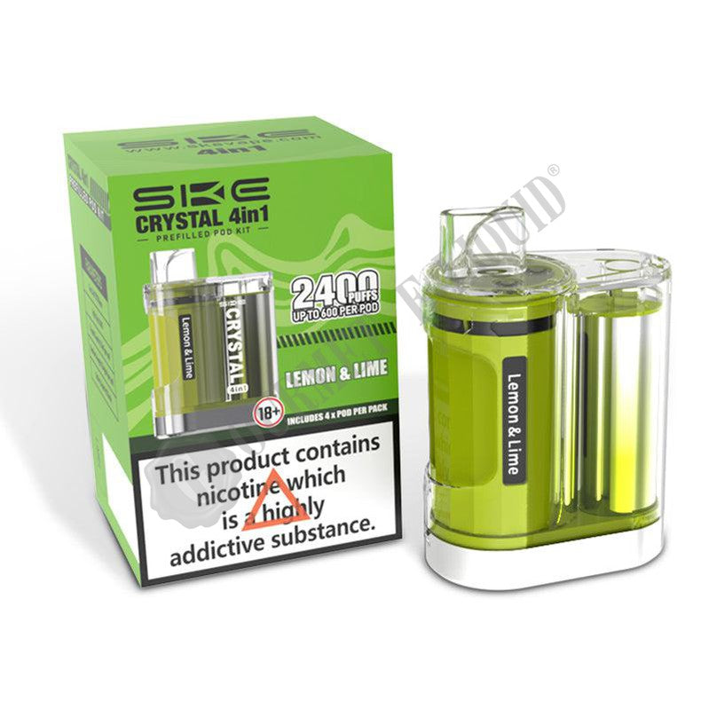 SKE Crystal 4-In-1 Prefilled Pod Vape Kit
