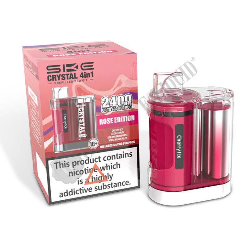 SKE Crystal 4-In-1 Prefilled Pod Vape Kit