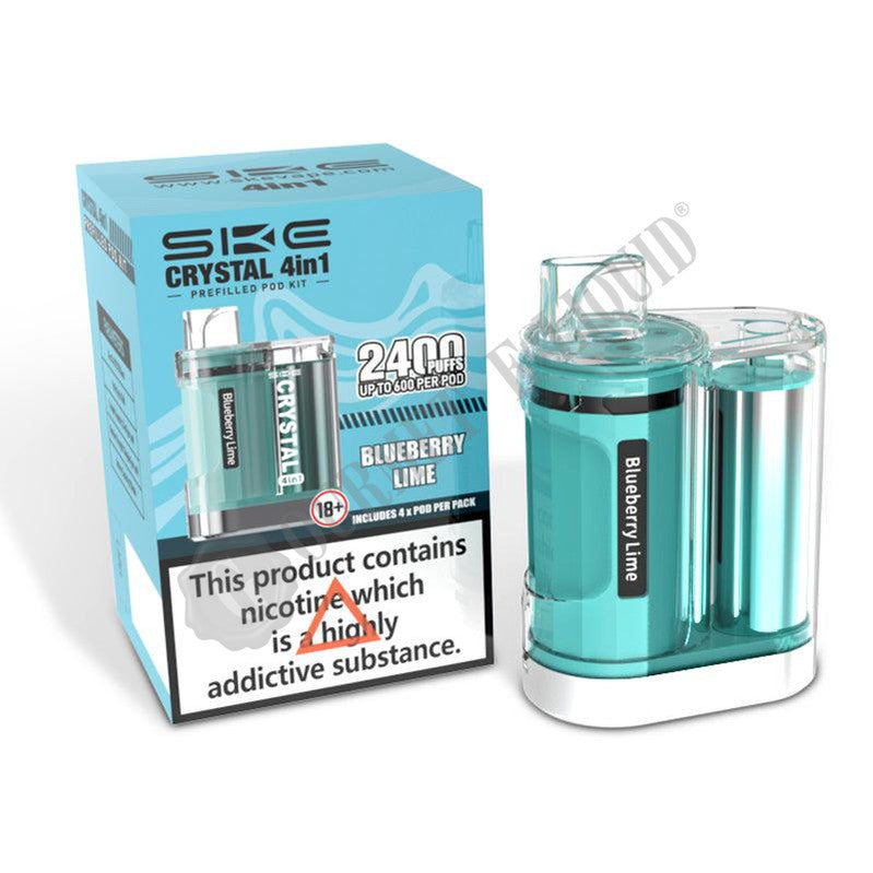 SKE Crystal 4-In-1 Prefilled Pod Vape Kit