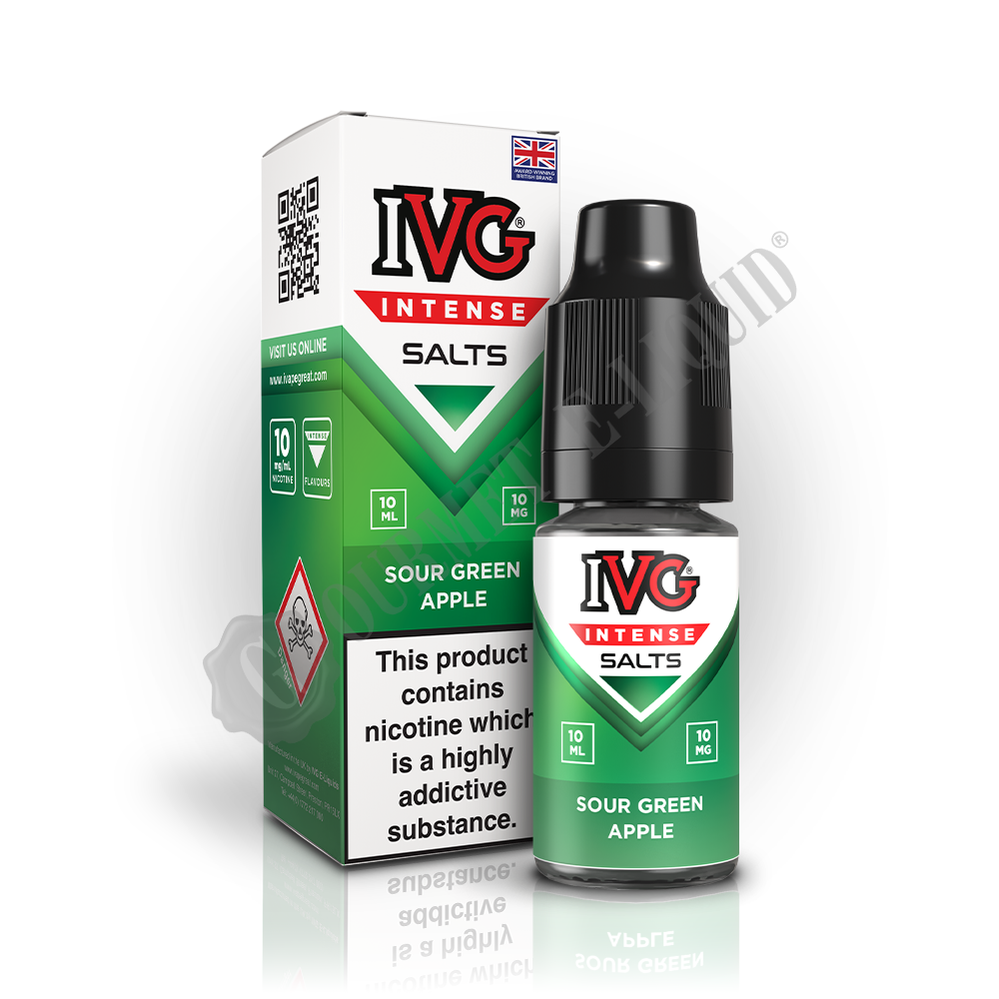 Sour Green Apple by IVG Intense Salts