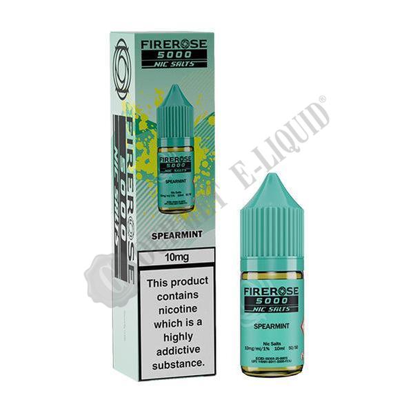 Spearmint by Firerose 5000 Nic Salts
