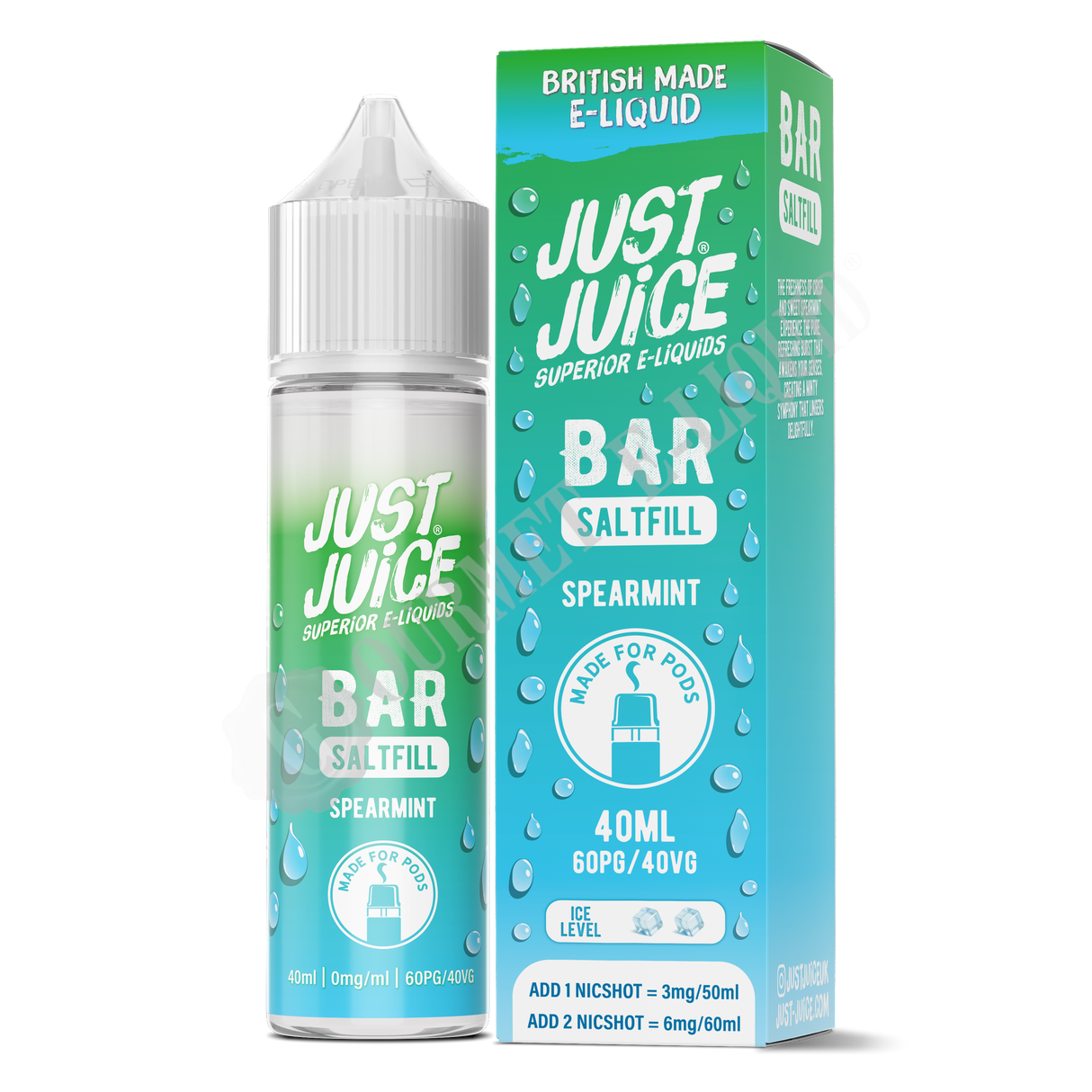 Spearmint by Just Juice Bar Saltfill