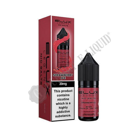 Strawberry Ice by Elux Legend Nic Salts