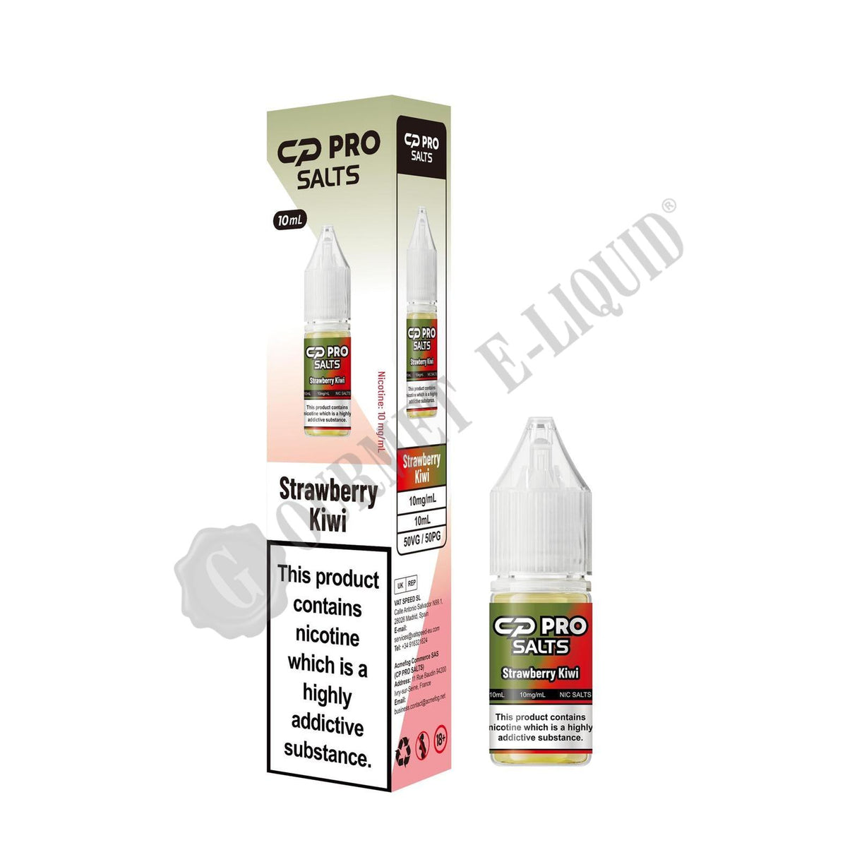 Strawberry Kiwi by CP Pro Nic Salts