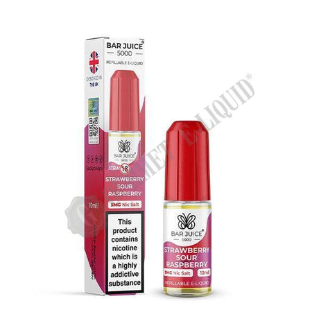Strawberry Sour Raspberry by Bar Juice 5000