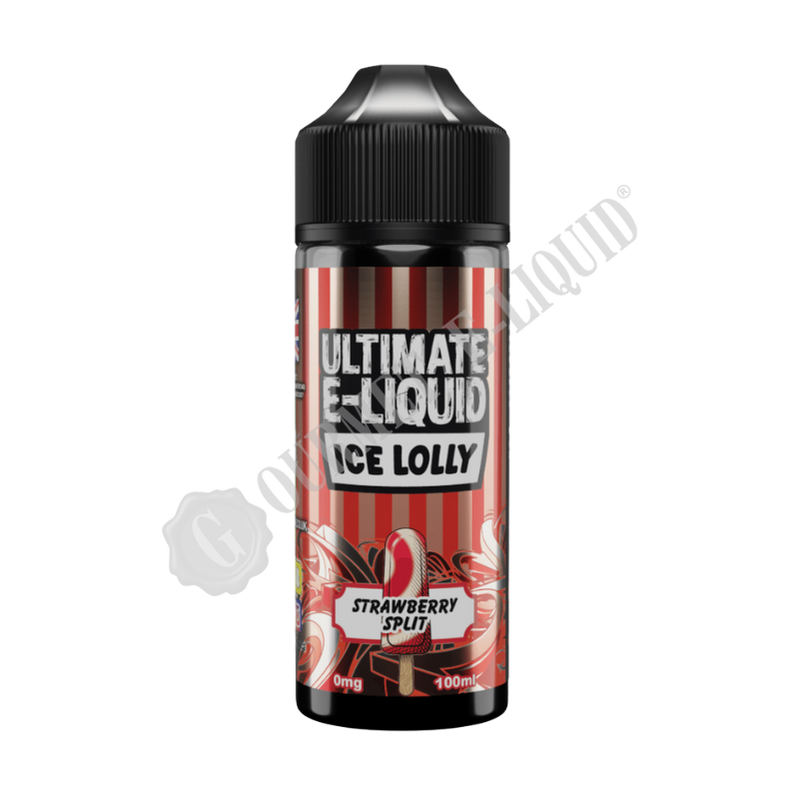 Strawberry Split by Ultimate E-Liquid Ice Lolly
